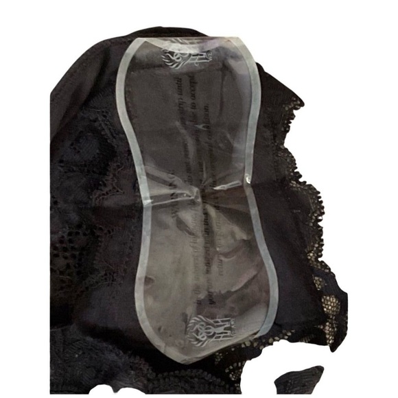 Free People We Are HAH Back Off Black Lace Bodysuit Size Small NWT MSRP $148 - Picture 8 of 10